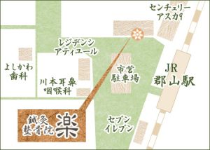 地図郡山院
